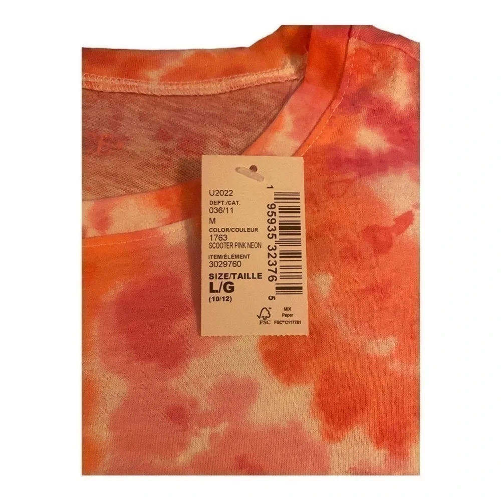 THE Children’s Place Large , Pink Neon Tie Dye